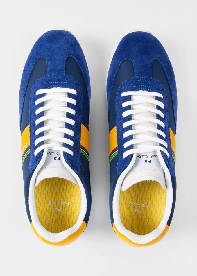 Paul Smith Trainers Mens Blue 039Prince039 Trainers Blue