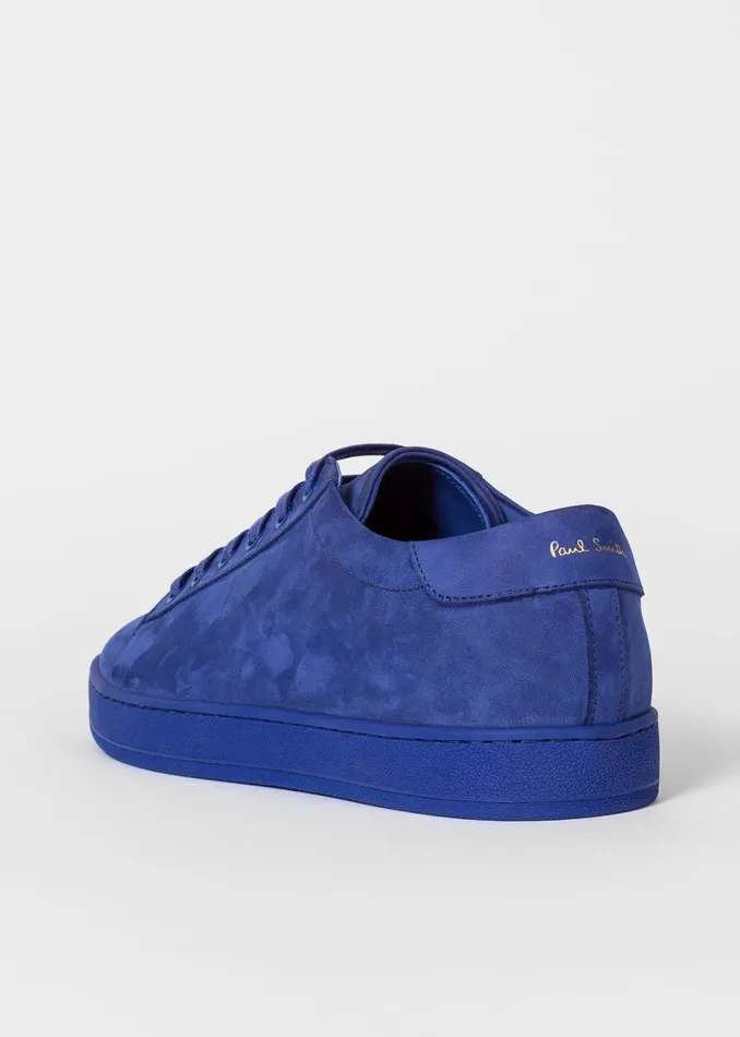 Paul Smith Trainers Mens Cobalt Blue Nubuck 039Hassler039 Trainers Blue
