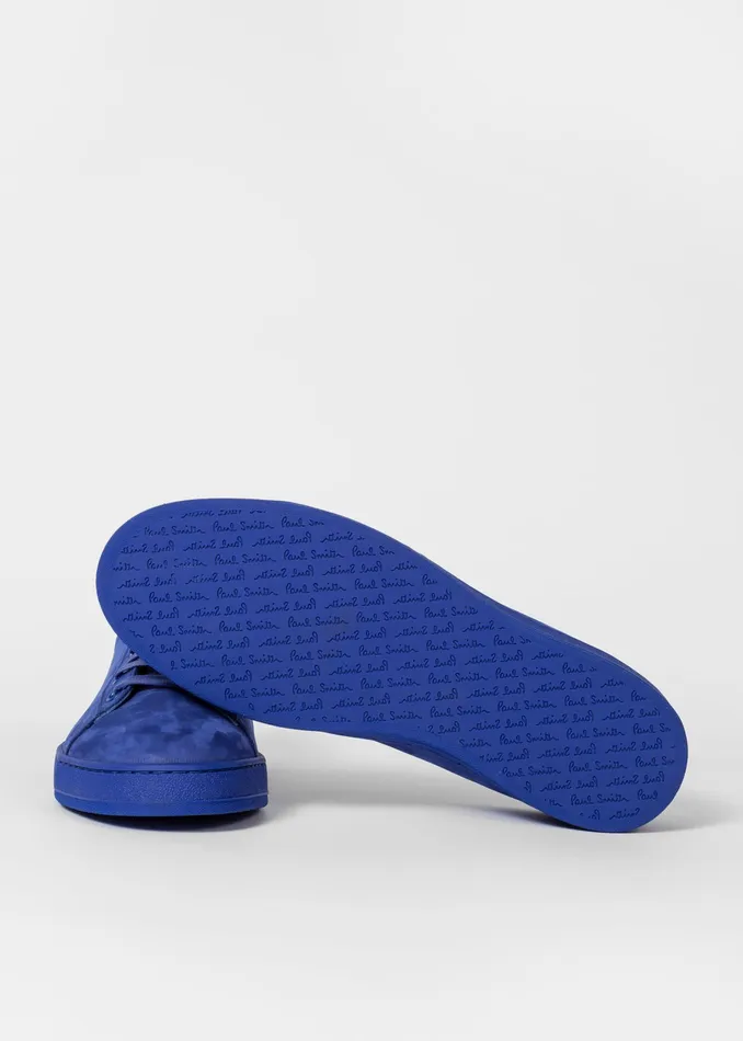 Paul Smith Trainers Mens Cobalt Blue Nubuck 039Hassler039 Trainers Blue