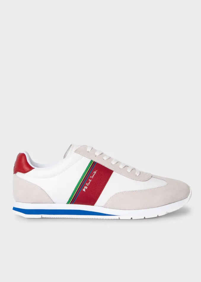 Paul Smith Trainers Mens White 039Prince039 Trainers White