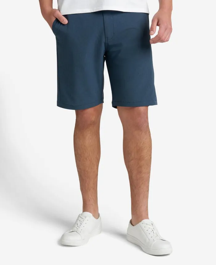 Performance Tech Short Medium Blue Men Kenneth Cole Shorts Performance Tech Short Medium Blue Men Kenneth Cole Shorts
