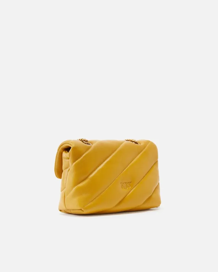 Pinko Mini Love Bag Puff Maxi Quilt China Yellowantiquegold Women Love Bag Puff