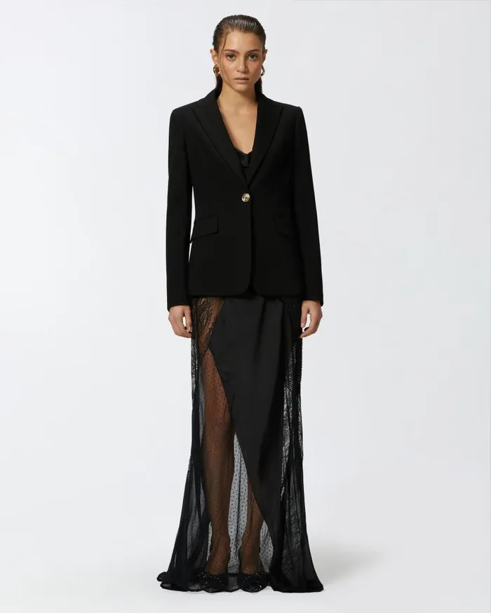 Pinko Singlebreasted Blazer Limo Black Women Jackets