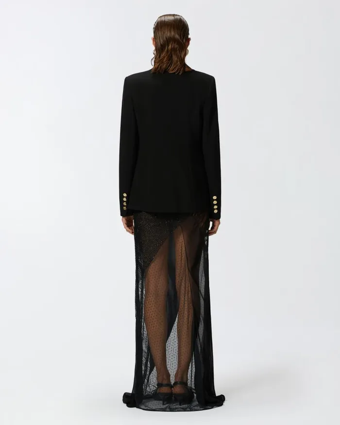 Pinko Singlebreasted Blazer Limo Black Women Jackets