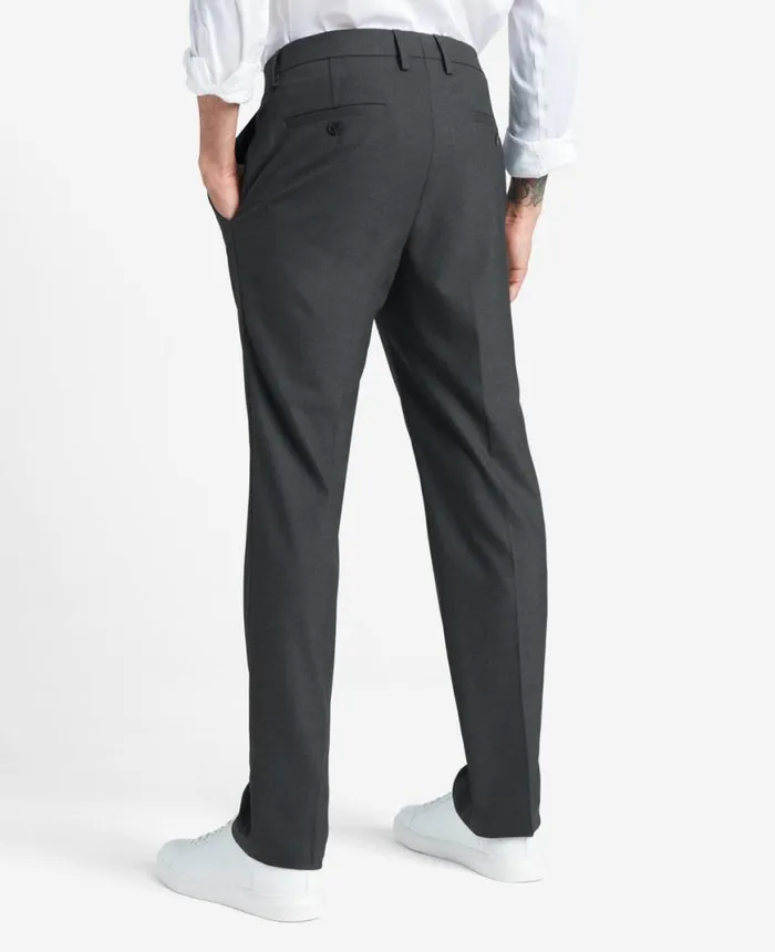 Premium Stretch Twill SlimFit Flex Waistband Dress Pant Dk Htr Grey Men Kenneth Cole Dress Pants Premium Stretch Twill SlimFit Flex Waistband Dress Pant Dk Htr Grey Men Kenneth Cole Dress Pants