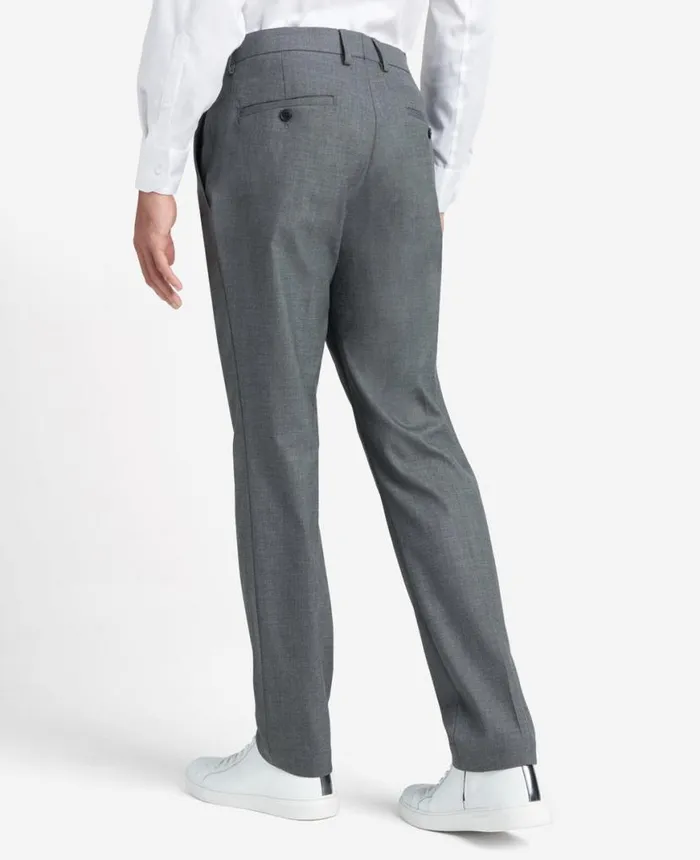 Premium Stretch Twill SlimFit Flex Waistband Dress Pant Med Grey Men Kenneth Cole Dress Pants Premium Stretch Twill SlimFit Flex Waistband Dress Pant Med Grey Men Kenneth Cole Dress Pants