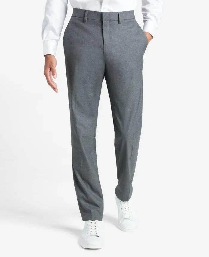 Premium Stretch Twill SlimFit Flex Waistband Dress Pant Med Grey Men Kenneth Cole Dress Pants Premium Stretch Twill SlimFit Flex Waistband Dress Pant Med Grey Men Kenneth Cole Dress Pants