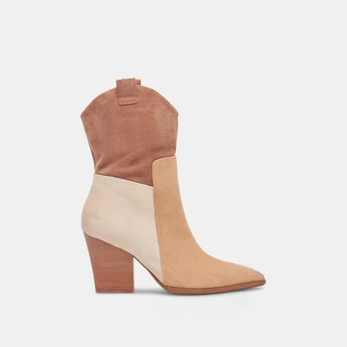 Ragen Boots Brown Multi Suede Women Dolce Vita Boots and Booties