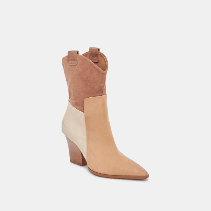 Ragen Boots Brown Multi Suede Women Dolce Vita Boots and Booties