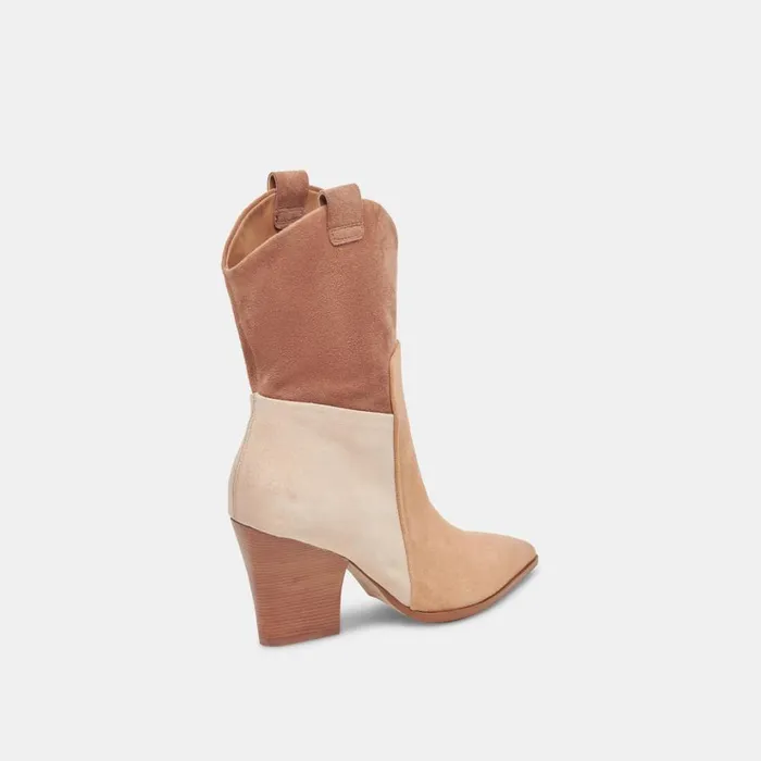 Ragen Boots Brown Multi Suede Women Dolce Vita Boots and Booties