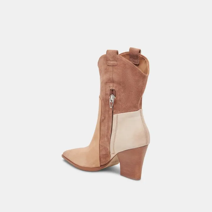 Ragen Boots Brown Multi Suede Women Dolce Vita Boots and Booties