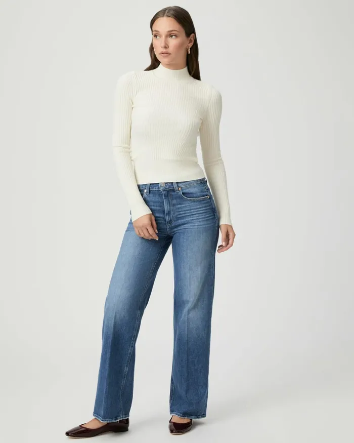 Raisa Top 8211 Ivory Women PAIGE Sweaters and Sweatshirts Raisa Top 8211 Ivory Women PAIGE Sweaters and Sweatshirts