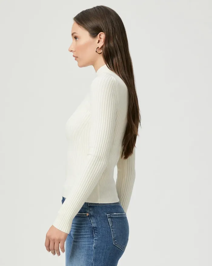 Raisa Top 8211 Ivory Women PAIGE Sweaters and Sweatshirts Raisa Top 8211 Ivory Women PAIGE Sweaters and Sweatshirts