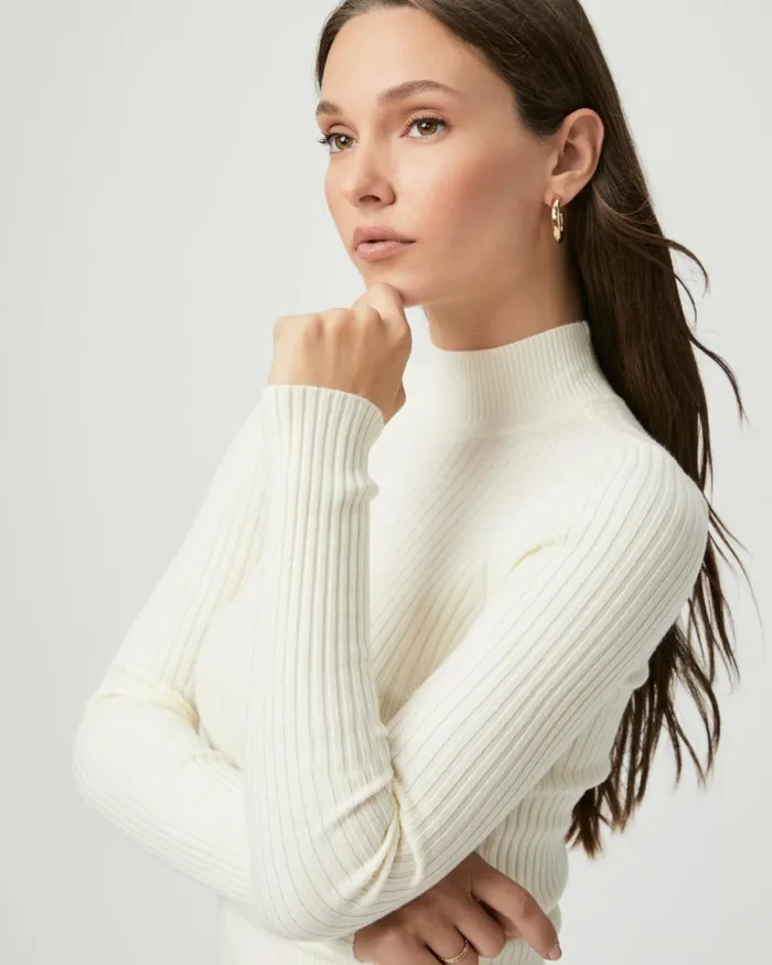 Raisa Top 8211 Ivory Women PAIGE Sweaters and Sweatshirts Raisa Top 8211 Ivory Women PAIGE Sweaters and Sweatshirts
