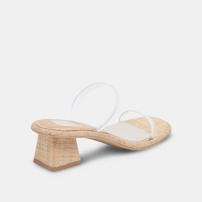 Ramize Sandals Crystal Vinyl Women Dolce Vita Heels