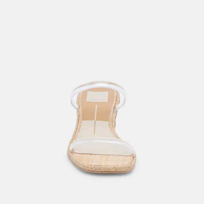 Ramize Sandals Crystal Vinyl Women Dolce Vita Heels