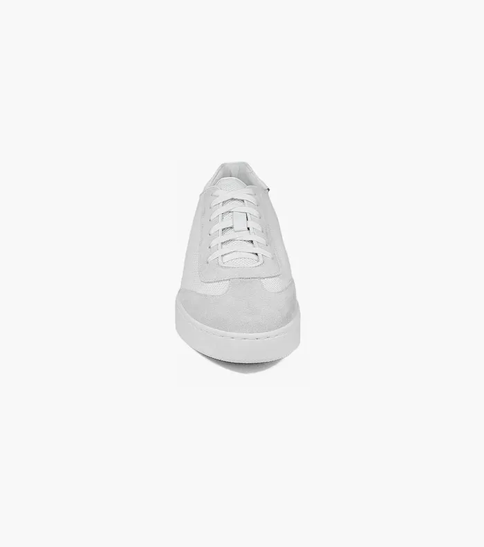 Random Plain Toe Lace Up Sneaker Bone Men Florsheim Sneakers