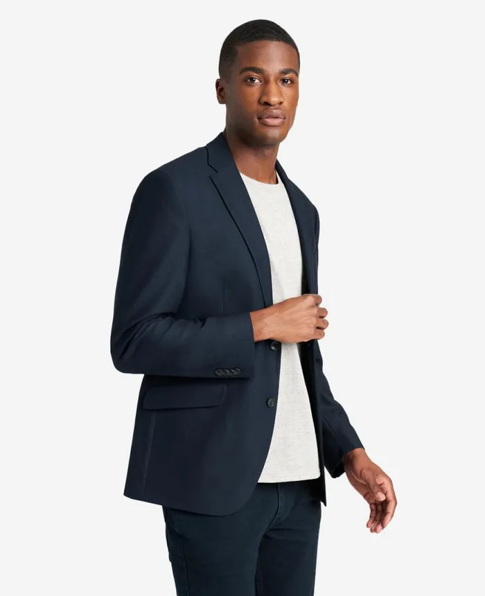 Ready Flex Suit Separate Jacket Navy Men Kenneth Cole Suits and Suit Separates