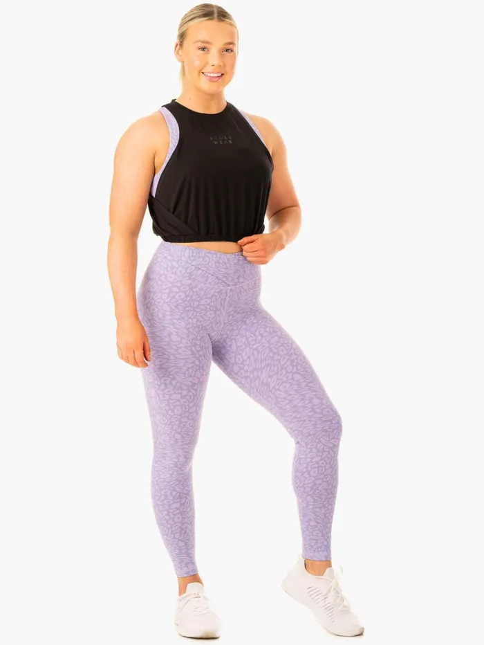 Rotation Tank 8211 Black Women Ryderwear Tops