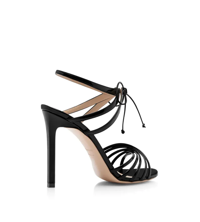 Sandals Women TOM FORD PATENT LEATHER ANGELICA SANDAL Black Sandals Women TOM FORD PATENT LEATHER ANGELICA SANDAL Black