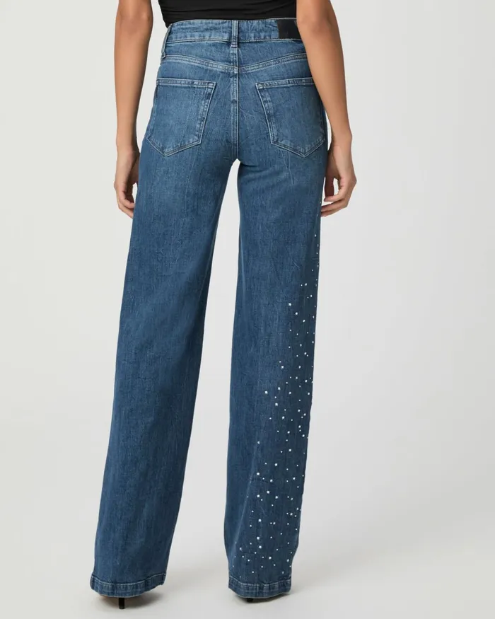 Sasha Wide Leg Jean 8211 Laurena Embellished Women PAIGE Wide Leg Sasha Wide Leg Jean 8211 Laurena Embellished Women PAIGE Wide Leg