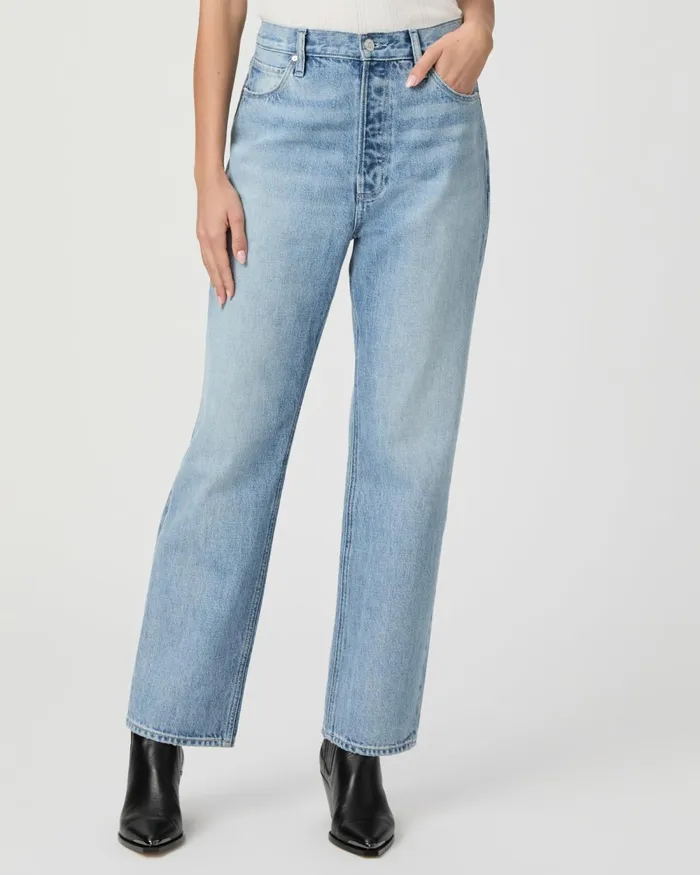 Sawyer Straight Jean 8211 Britain Distressed Women PAIGE Straight Sawyer Straight Jean 8211 Britain Distressed Women PAIGE Straight