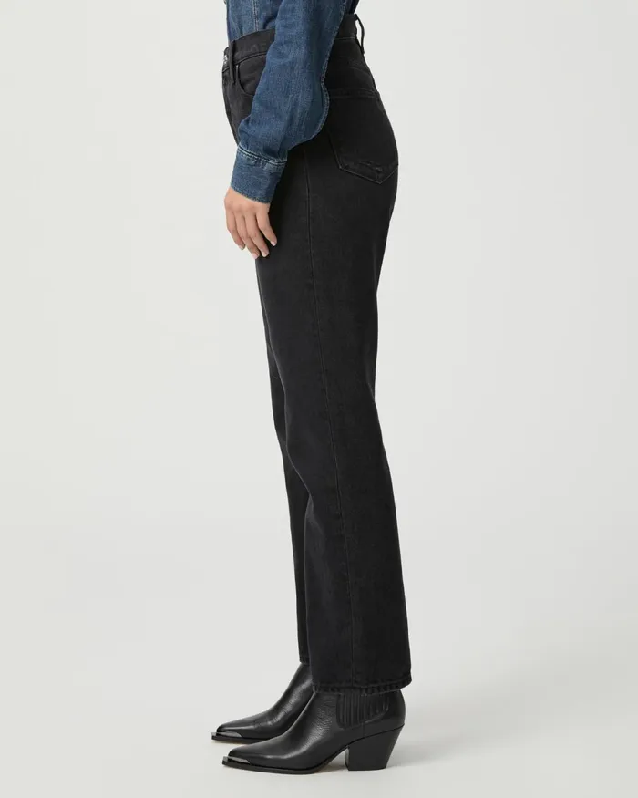 Sawyer Straight Jean 8211 Dark Dawn Distressed Women PAIGE Denim Sawyer Straight Jean 8211 Dark Dawn Distressed Women PAIGE Denim