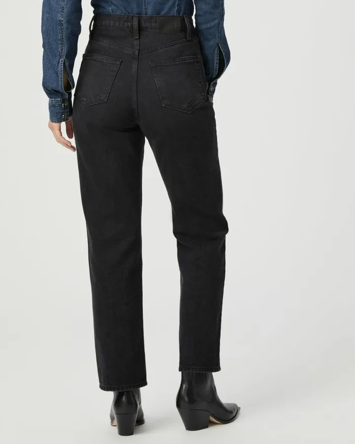 Sawyer Straight Jean 8211 Dark Dawn Distressed Women PAIGE Denim Sawyer Straight Jean 8211 Dark Dawn Distressed Women PAIGE Denim