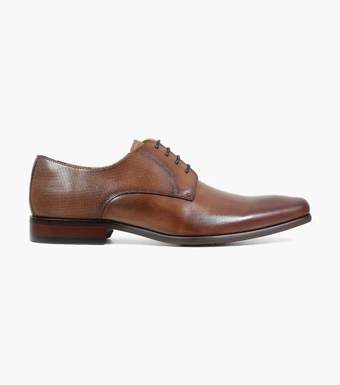 Scottsdale Plain Toe Oxford Cognac Men Florsheim Dress Shoes