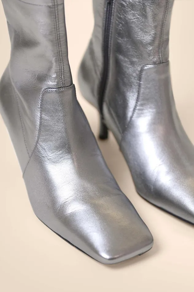 Shoes and Boots Women RIXO Louis Pewter Shoes and Boots Women RIXO Louis Pewter