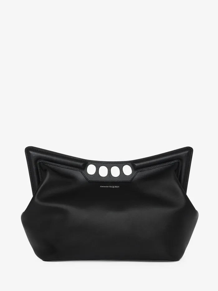Shoulder Bags Women Alexander McQueen The Peak Bag Black