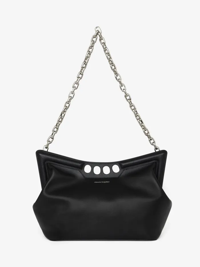 Shoulder Bags Women Alexander McQueen The Peak Bag Black