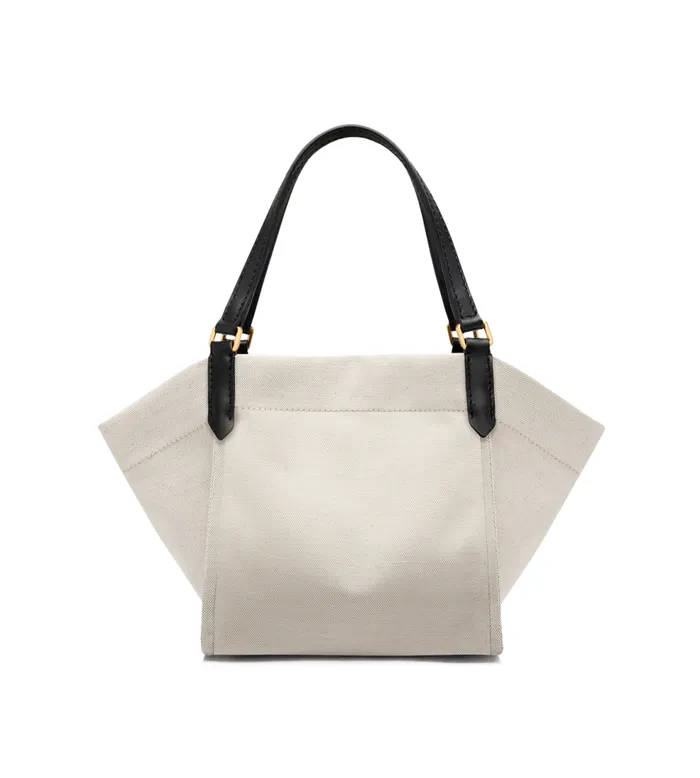 Shoulder Bags Women TOM FORD COTTON CANVAS AND SMOOTH LEATHER AMALFI MEDIUM TOTE Rope Black Shoulder Bags Women TOM FORD COTTON CANVAS AND SMOOTH LEATHER AMALFI MEDIUM TOTE Rope Black