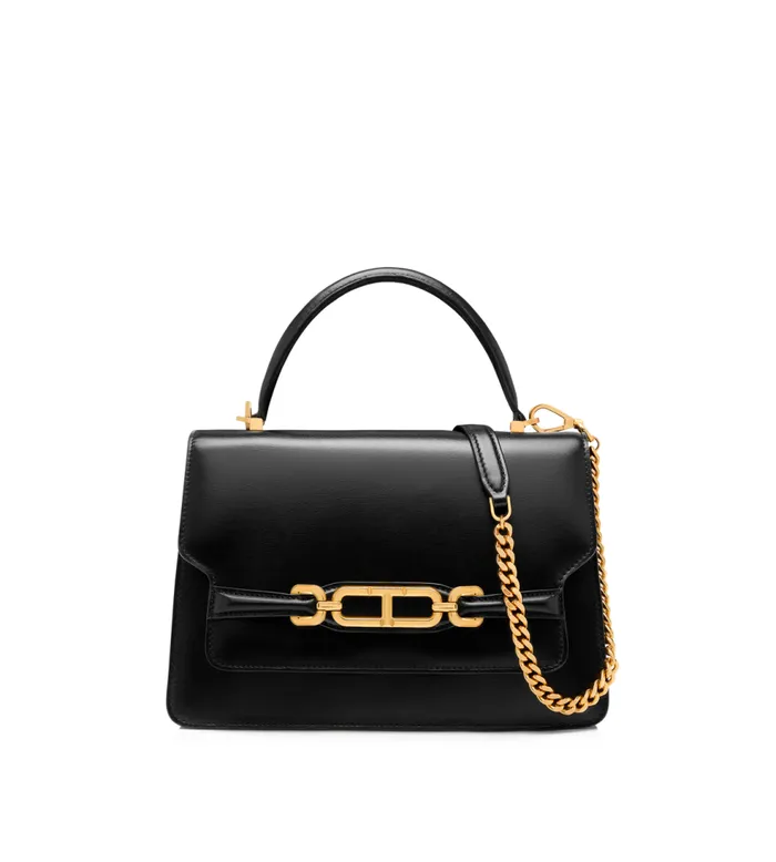 Shoulder Bags Women TOM FORD PALMELLATOEFFECT LEATHER WHITNEY MEDIUM TOP HANDLE