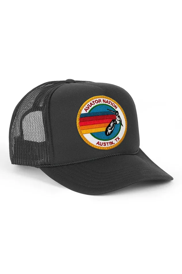 SIGNATURE AUSTIN TRUCKER HAT WomenMen Aviator Nation Trucker Hats