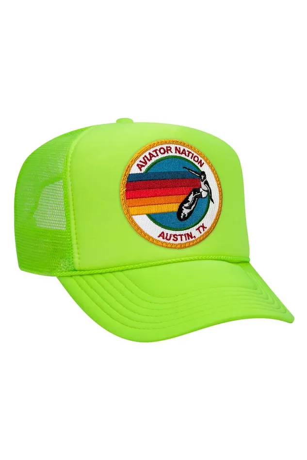 SIGNATURE AUSTIN TRUCKER HAT WomenMen Aviator Nation Trucker Hats