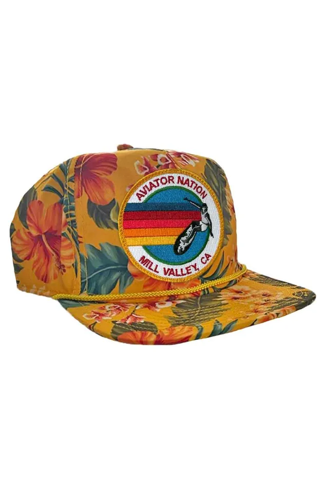 SIGNATURE MILL VALLEY 8211 VINTAGE SAFARI TWILL LOW RISE TRUCKER WomenMen Aviator Nation Trucker Hats