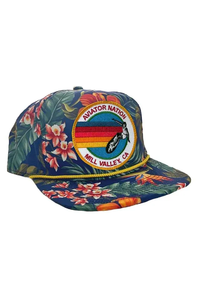 SIGNATURE MILL VALLEY 8211 VINTAGE SAFARI TWILL LOW RISE TRUCKER WomenMen Aviator Nation Trucker Hats