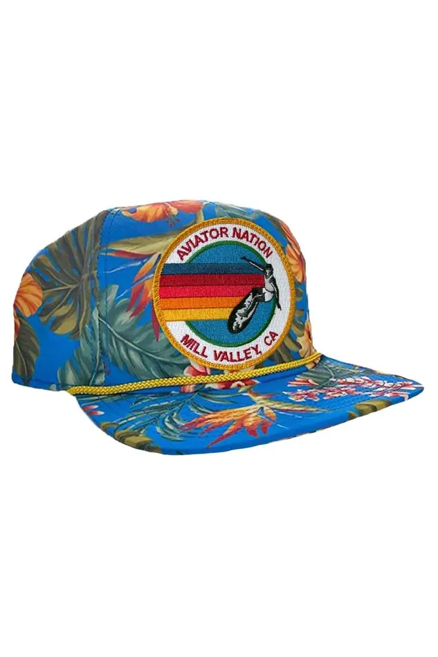 SIGNATURE MILL VALLEY 8211 VINTAGE SAFARI TWILL LOW RISE TRUCKER WomenMen Aviator Nation Trucker Hats