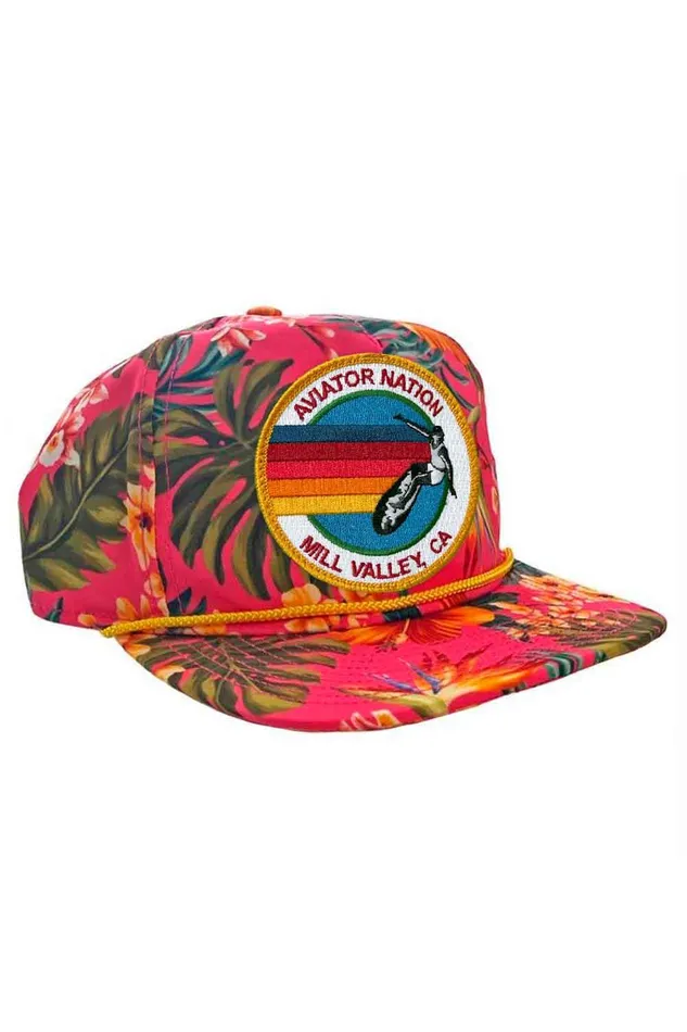 SIGNATURE MILL VALLEY 8211 VINTAGE SAFARI TWILL LOW RISE TRUCKER WomenMen Aviator Nation Trucker Hats