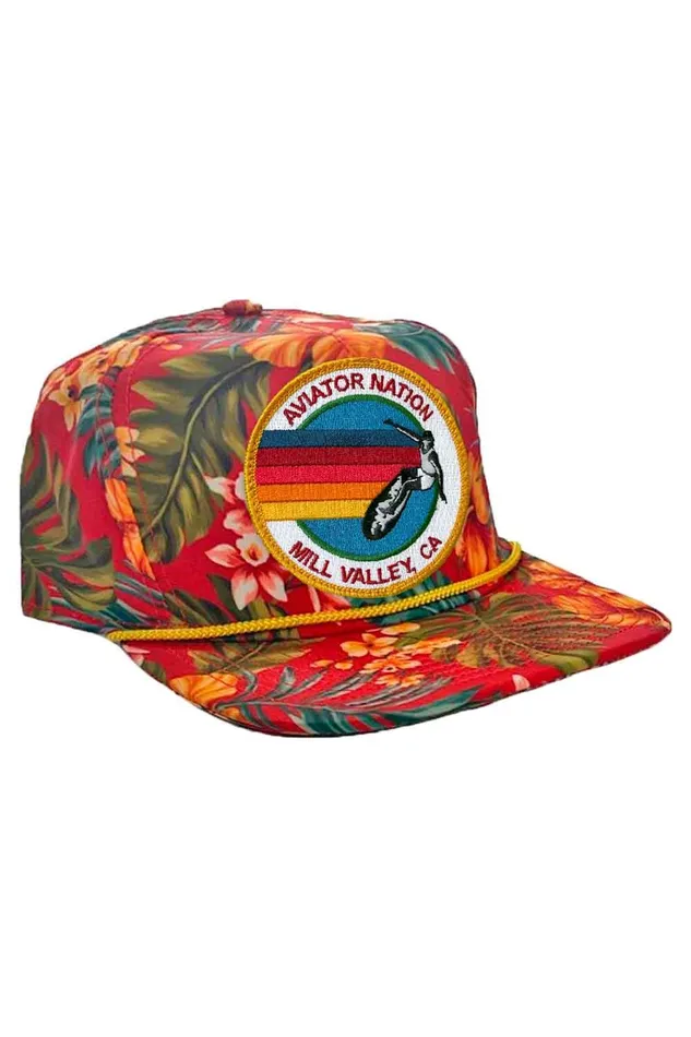 SIGNATURE MILL VALLEY 8211 VINTAGE SAFARI TWILL LOW RISE TRUCKER WomenMen Aviator Nation Trucker Hats