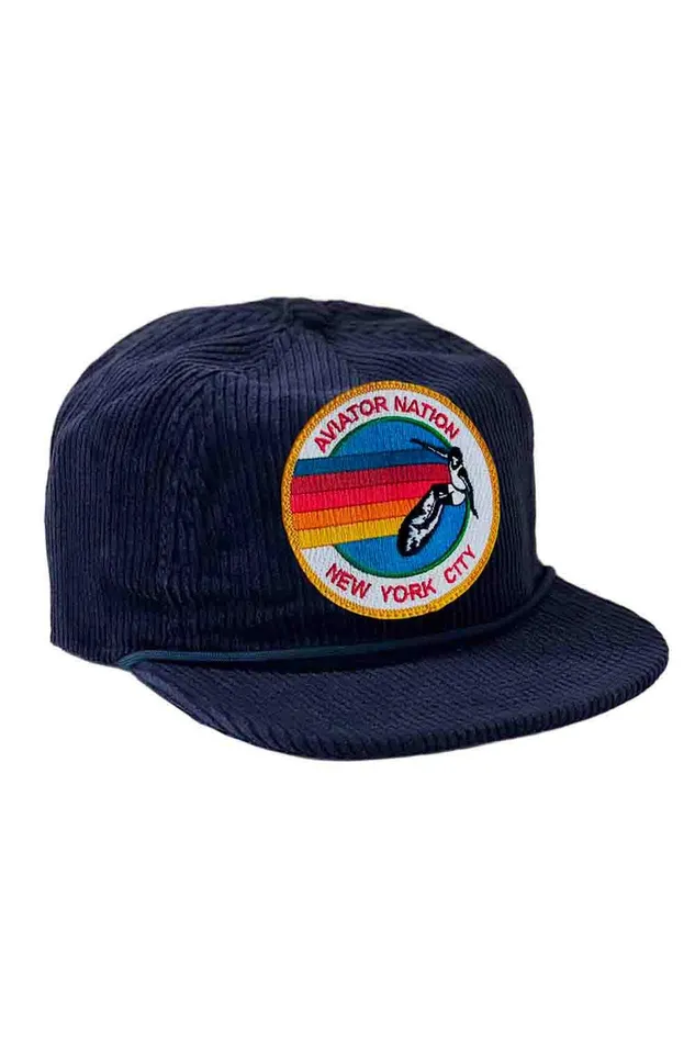 SIGNATURE NEW YORK CITY 8211 VINTAGE CORDUROY TRUCKER WomenMen Aviator Nation Trucker Hats