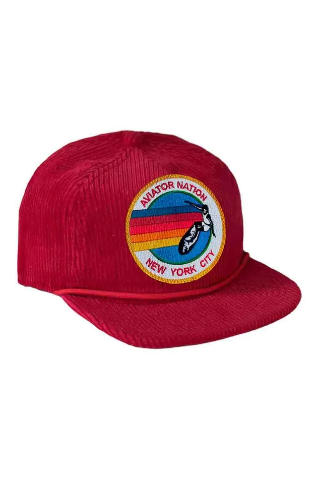 SIGNATURE NEW YORK CITY 8211 VINTAGE CORDUROY TRUCKER WomenMen Aviator Nation Trucker Hats