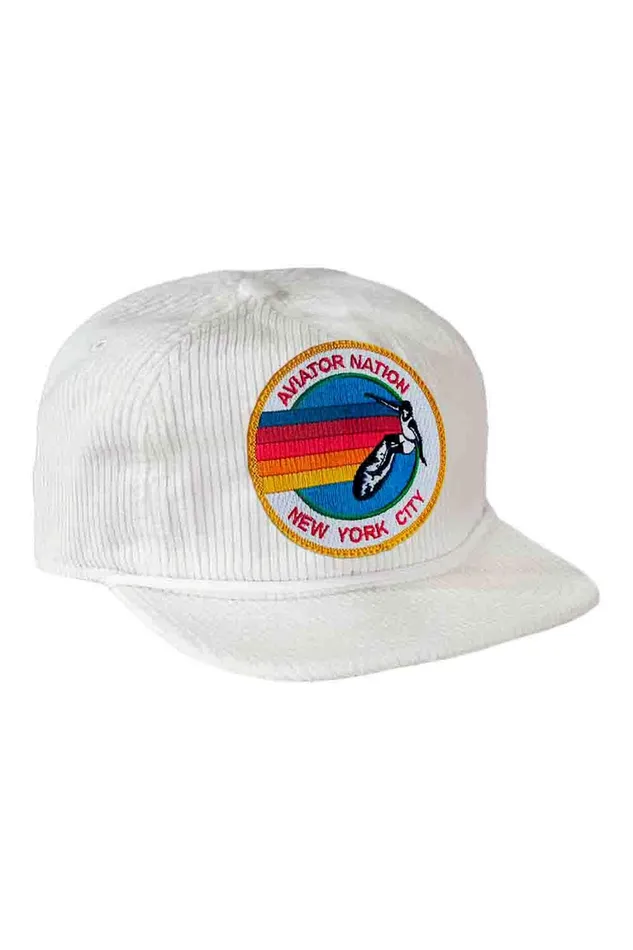 SIGNATURE NEW YORK CITY 8211 VINTAGE CORDUROY TRUCKER WomenMen Aviator Nation Trucker Hats