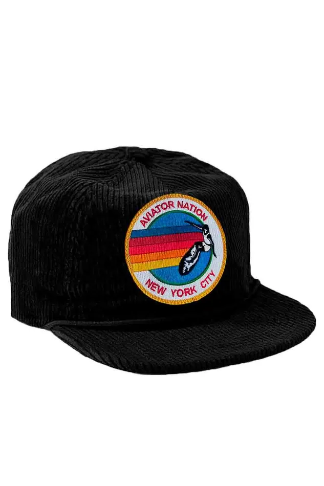 SIGNATURE NEW YORK CITY 8211 VINTAGE CORDUROY TRUCKER WomenMen Aviator Nation Trucker Hats