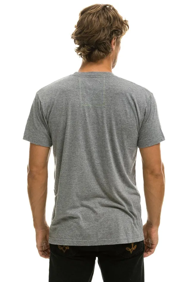 SIGNATURE NEW YORK CITY TEE 8211 HEATHER GREY Women Aviator Nation Tees