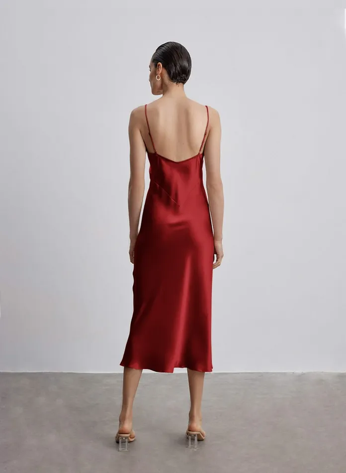 Silk Maison Slip Dresses Sandwashed Silk Maxi Slip Dress Mint 8211 Women