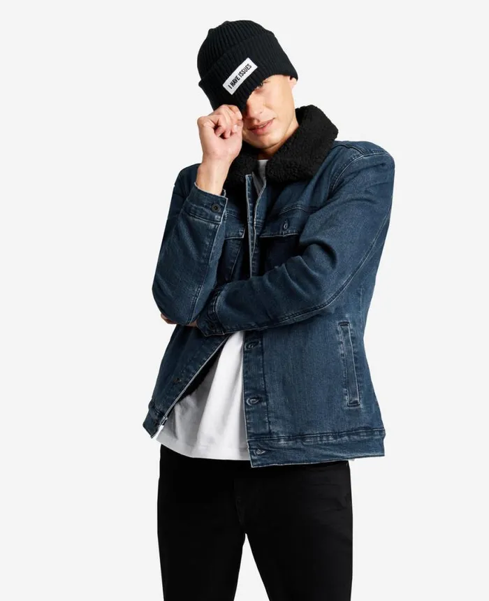 Site Exclusive I Have Issues Beanie Black MenWomen Kenneth Cole Beanies