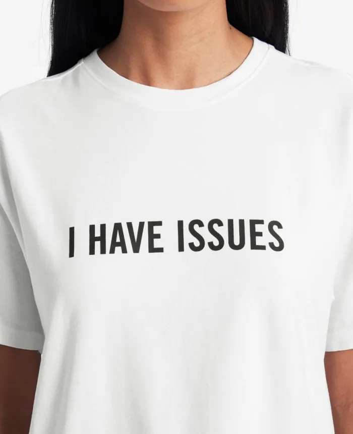 Site Exclusive I Have Issues TShirt White Men Kenneth Cole Polos and TShirts Site Exclusive I Have Issues TShirt White Men Kenneth Cole Polos and TShirts