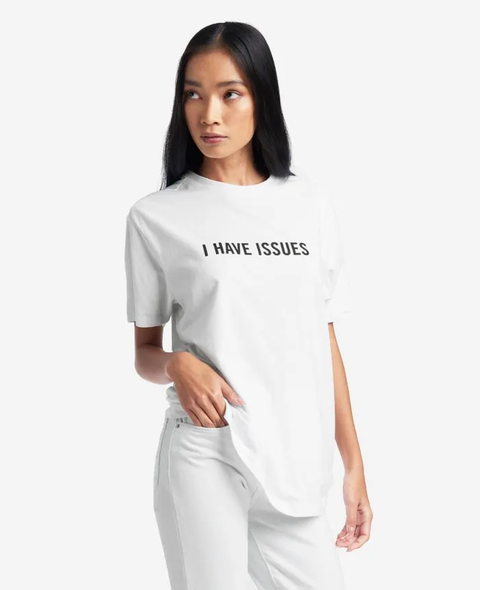 Site Exclusive I Have Issues TShirt White Men Kenneth Cole Polos and TShirts Site Exclusive I Have Issues TShirt White Men Kenneth Cole Polos and TShirts